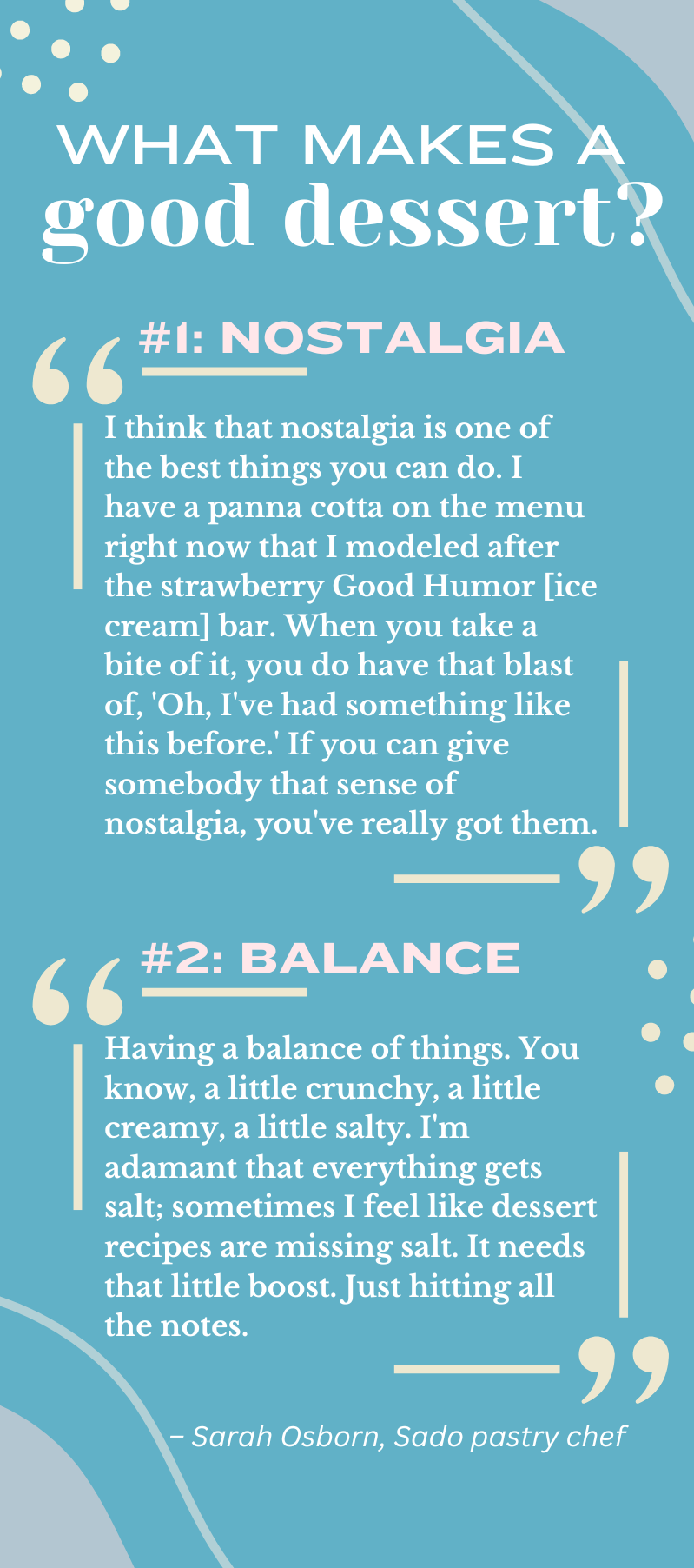 Food Recommendations Infographic - 1